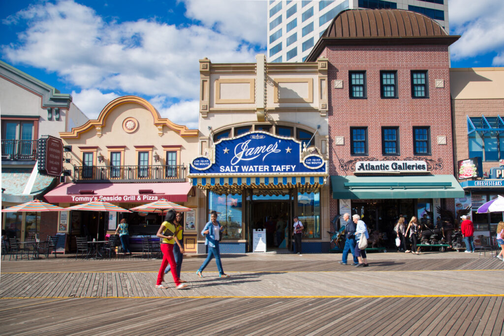 James Saltwater Taffy on the Boardwalk