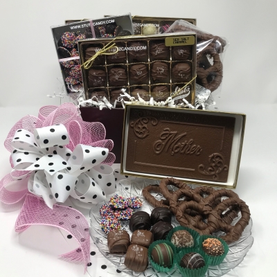 Mother's Day gift basket from Stutz Candy