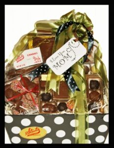 large mother's day candy gift basket