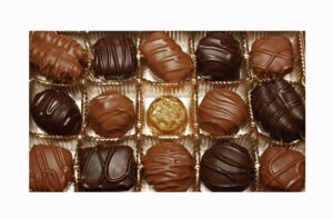 box of assorted chocolates